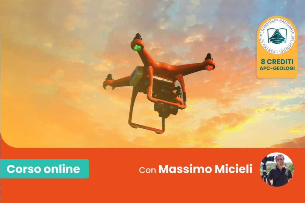 Webinar “Aerofotogrammetria con i droni – livello base”