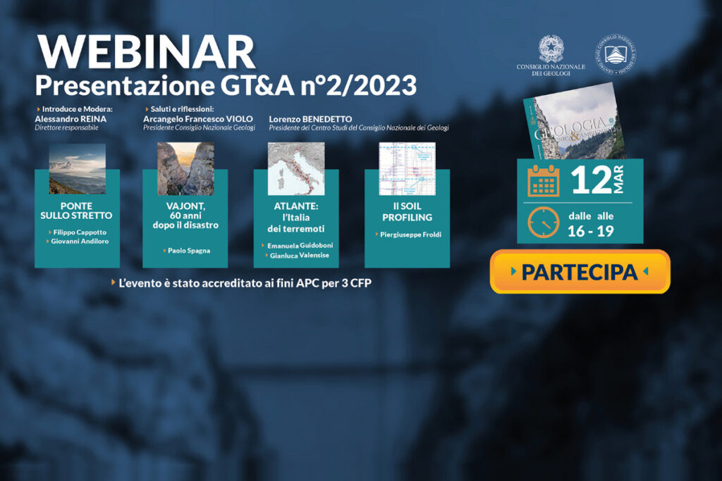 Webinar “Presentazione GT&A n° 2/2023”